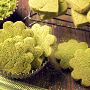 Biscotti al Tè Matcha