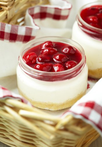 Ricetta Cheesecake alle Ciliegie in Barattolo