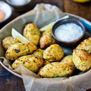 Polpette Vegane di Cavolfiore e Porri