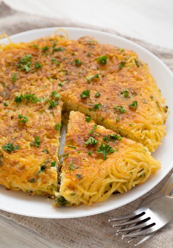 Ricetta Frittata di Pasta Senza Uova