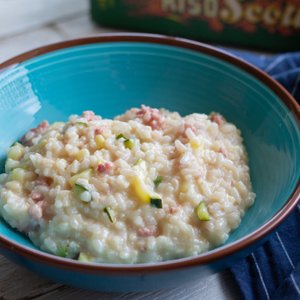Risotto Zucchine e Salsiccia