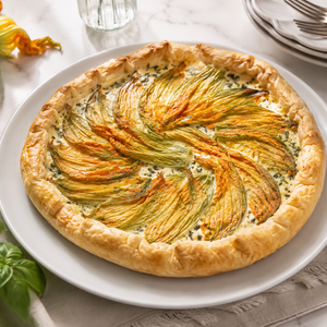 Torta Salata ai Fiori di Zucca