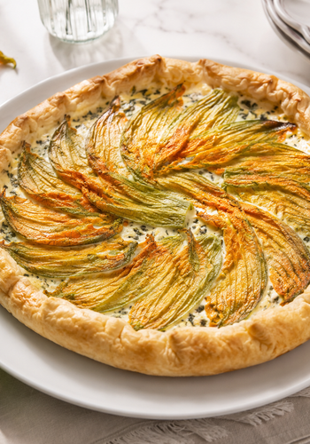 Ricetta Torta Salata ai Fiori di Zucca