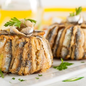 Tortino di Acciughe e Patate