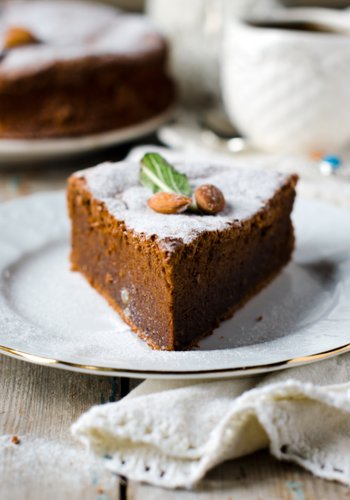 Ricetta Torta Cioccolato e Mandorle