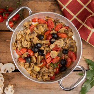 Funghi Champignon alla Greca