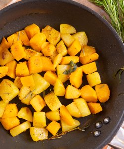 Ricetta Zucca e Patate in Padella