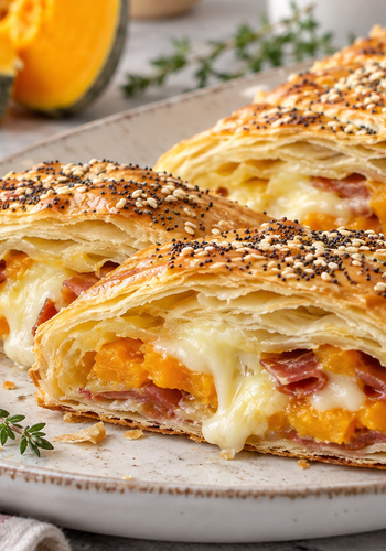 Ricetta Strudel Salato Zucca e Speck