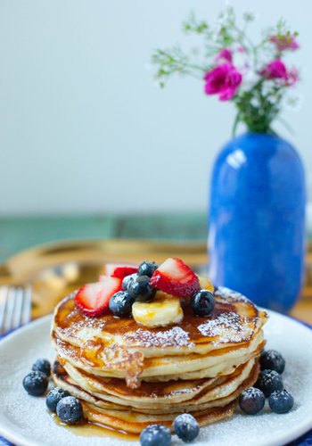 Ricetta Pancake Senza Uova