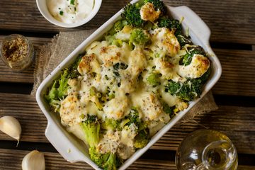 Ricetta Broccoli e Cavolfiore Gratinati