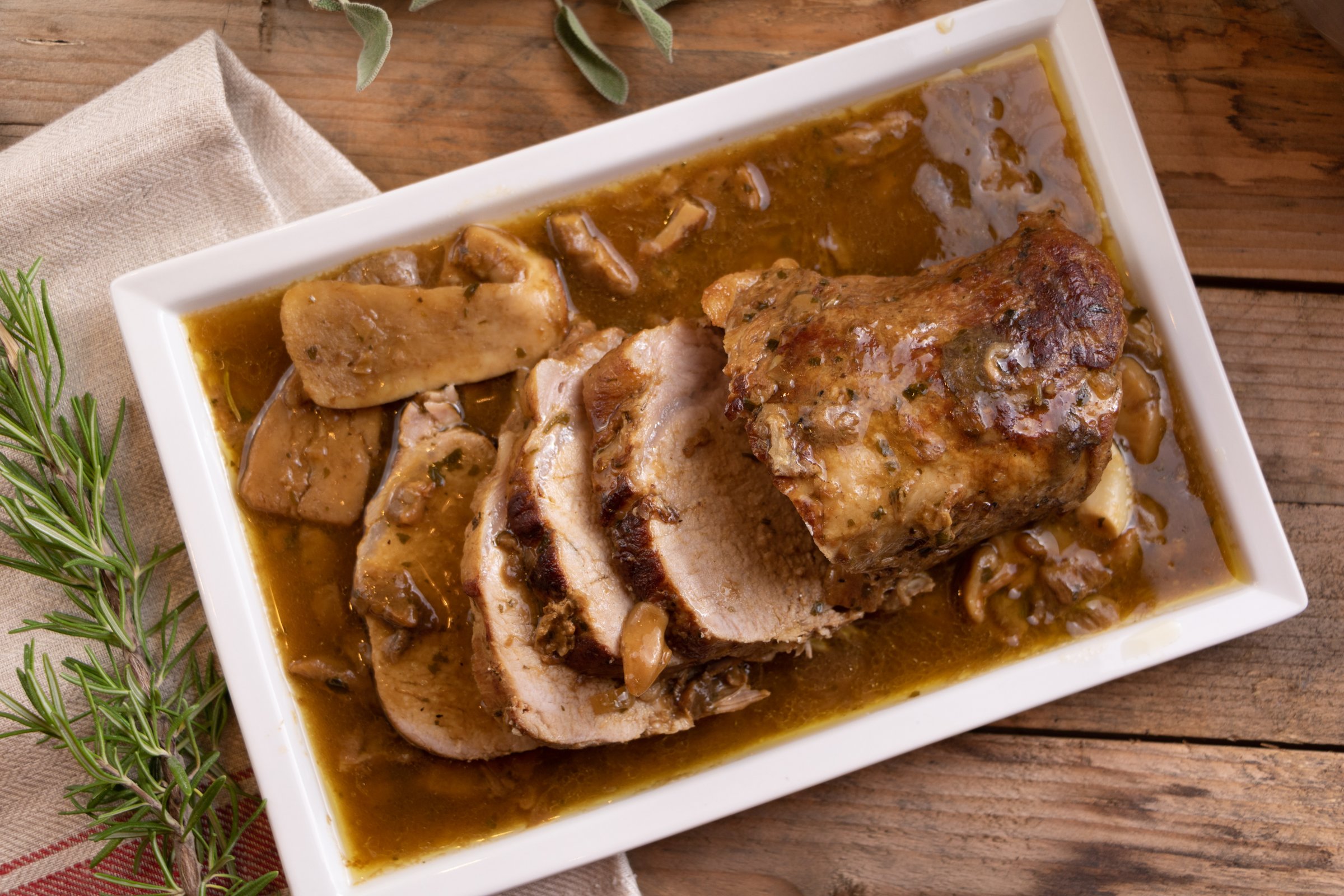 Ricetta Lonza di Maiale con Funghi Porcini Il Club delle Ricette