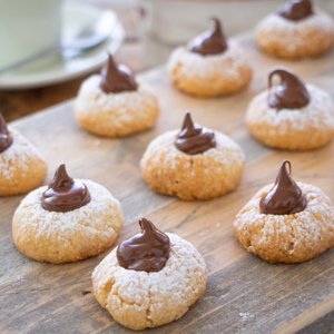 Biscotti Bottone alla Nutella