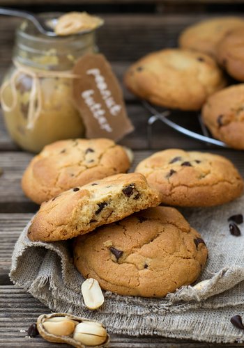 Ricetta Biscotti con Farina di Lenticchie e Cioccolata