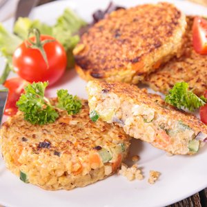 Burger Vegetali di Quinoa e Verdure