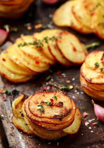 Ricetta Chips di Patate Croccanti al Parmigiano
