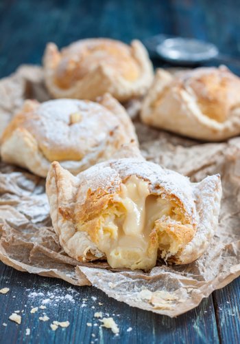 Ricetta Fagottini alla Crema Pasticciera