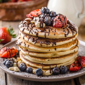 Pancakes Proteici Fatti in Casa