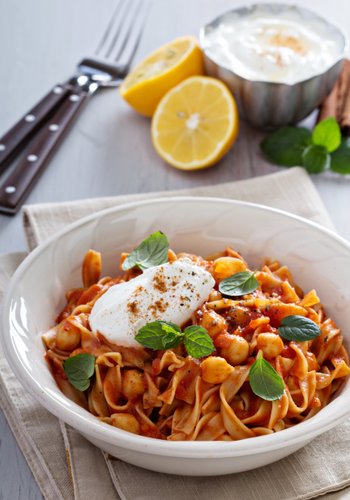 Ricetta Pasta al Pomodoro e Ceci
