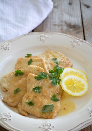 Ricetta Scaloppine di Tacchino al Limone