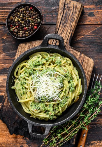 Ricetta Strangozzi al Pesto Umbro