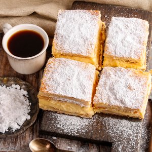 Torta Millefoglie alla Crema Pasticcera