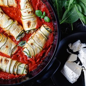 Cannelloni di Zucchine e Ricotta