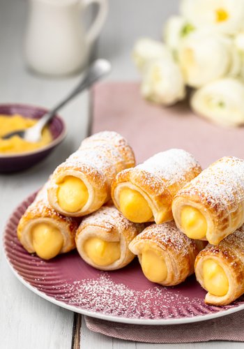 Ricetta Cannoncini alla Crema