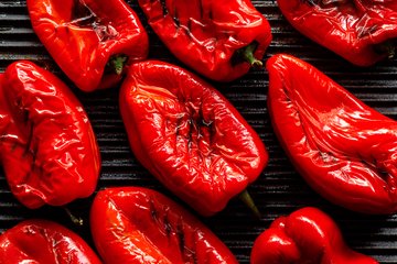 Come Arrostire e Spellare i Peperoni