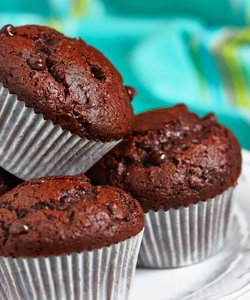 Ricetta Muffin alla Banana, Mandorle e Cacao