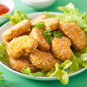 Nuggets di Ceci al Forno