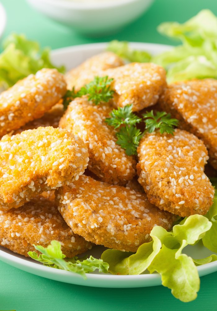 Ricetta Nuggets di Ceci al Forno