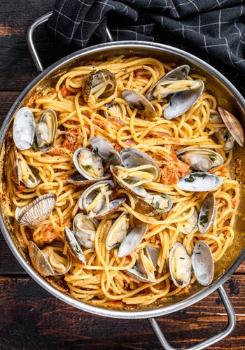 Ricetta Pasta alle Vongole al Pomodoro