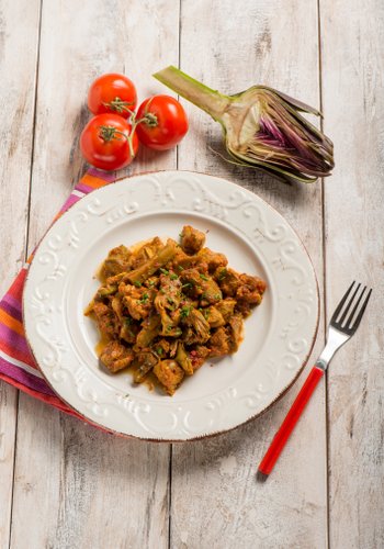 Ricetta Spezzatino di Manzo con Carciofi