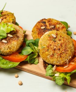 Ricetta Cotolette di Ceci al Forno