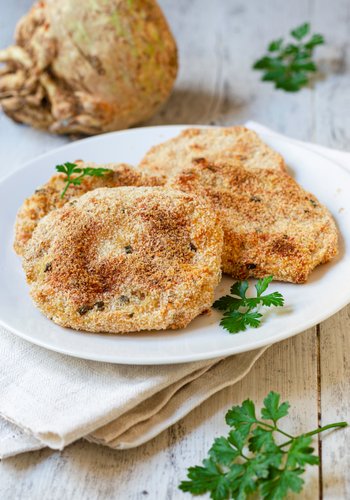 Ricetta Cotolette di Sedano Rapa