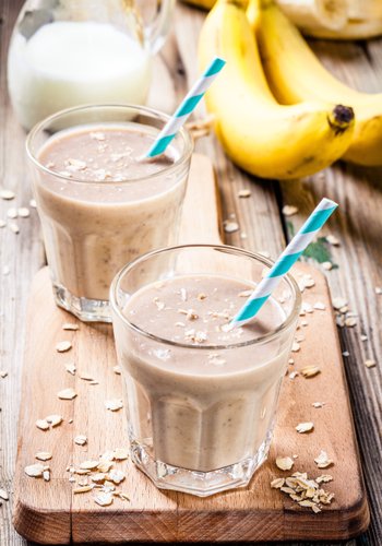 Ricetta Frullato Proteico Banana e Mandorle