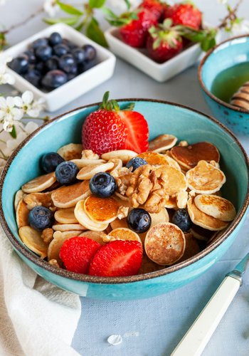 Ricetta Mini Pancakes Proteici
