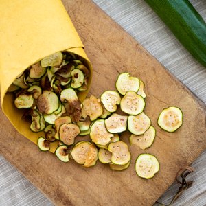 Chips di Zucchine al Forno Light