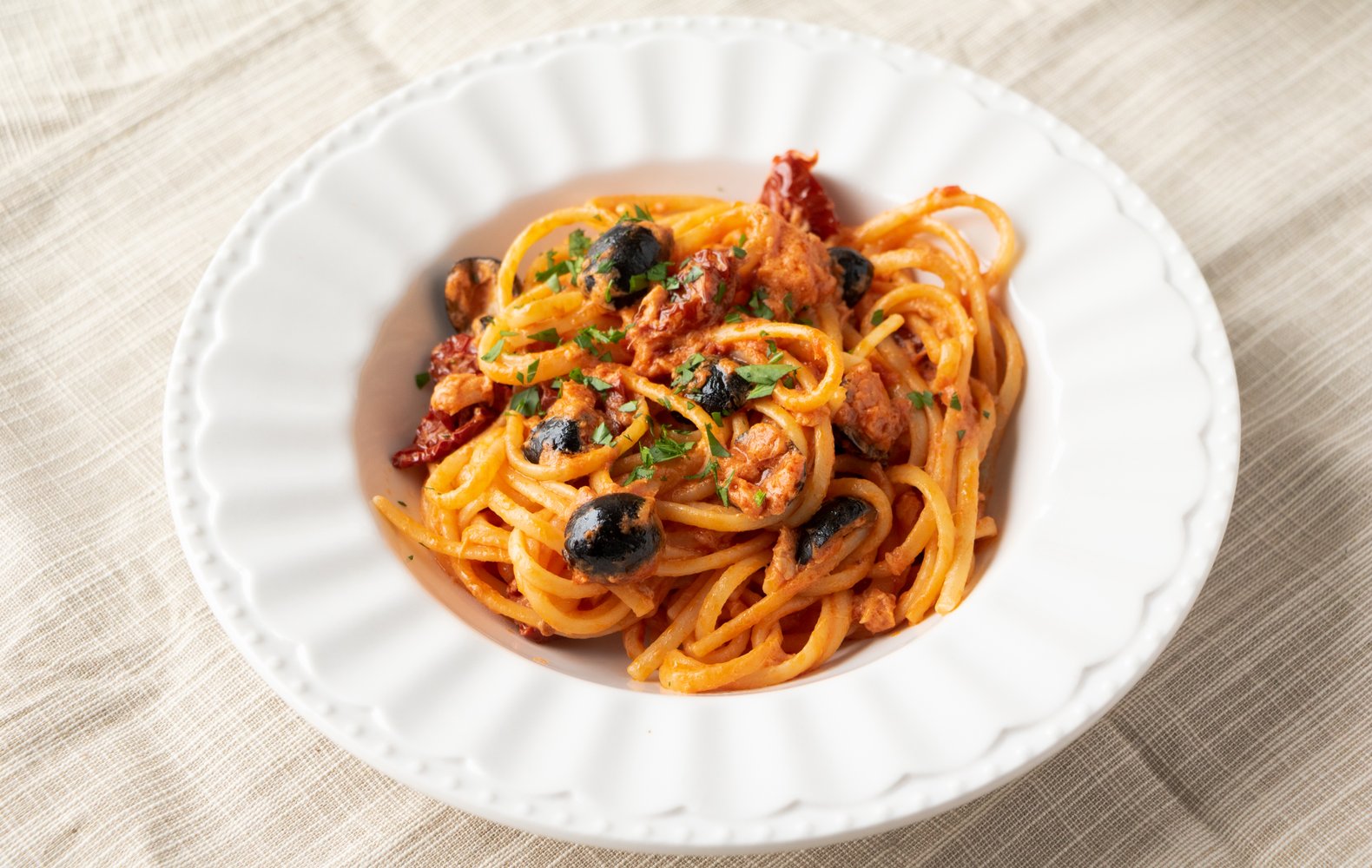 Pasta alla Crema di Tonno
