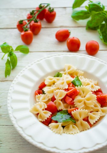 Ricetta Pasta Estiva Pomodorini e Basilico