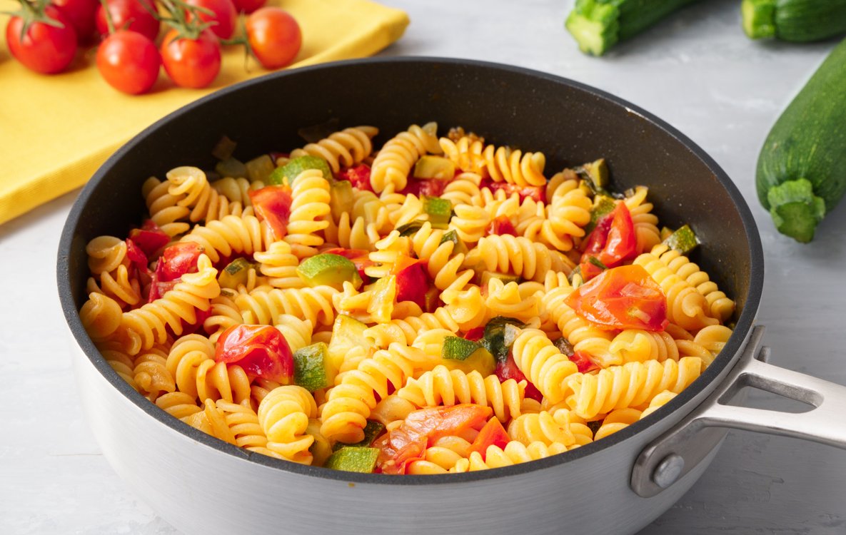 Ricetta Fusilli con Zucchine e Pomodorini - Il Club delle Ricette