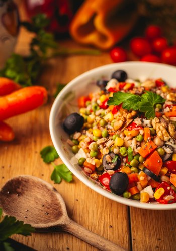 Ricetta Insalata di Grano Khorasan alla Mediterranea