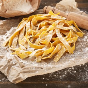 Tagliatelle di Farina Khorasan Fatte in Casa