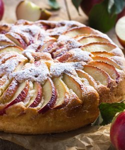 Ricetta Torta di Mele con Farina di Kamut
