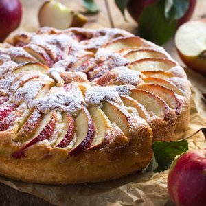 Torta di Mele con Farina di Kamut