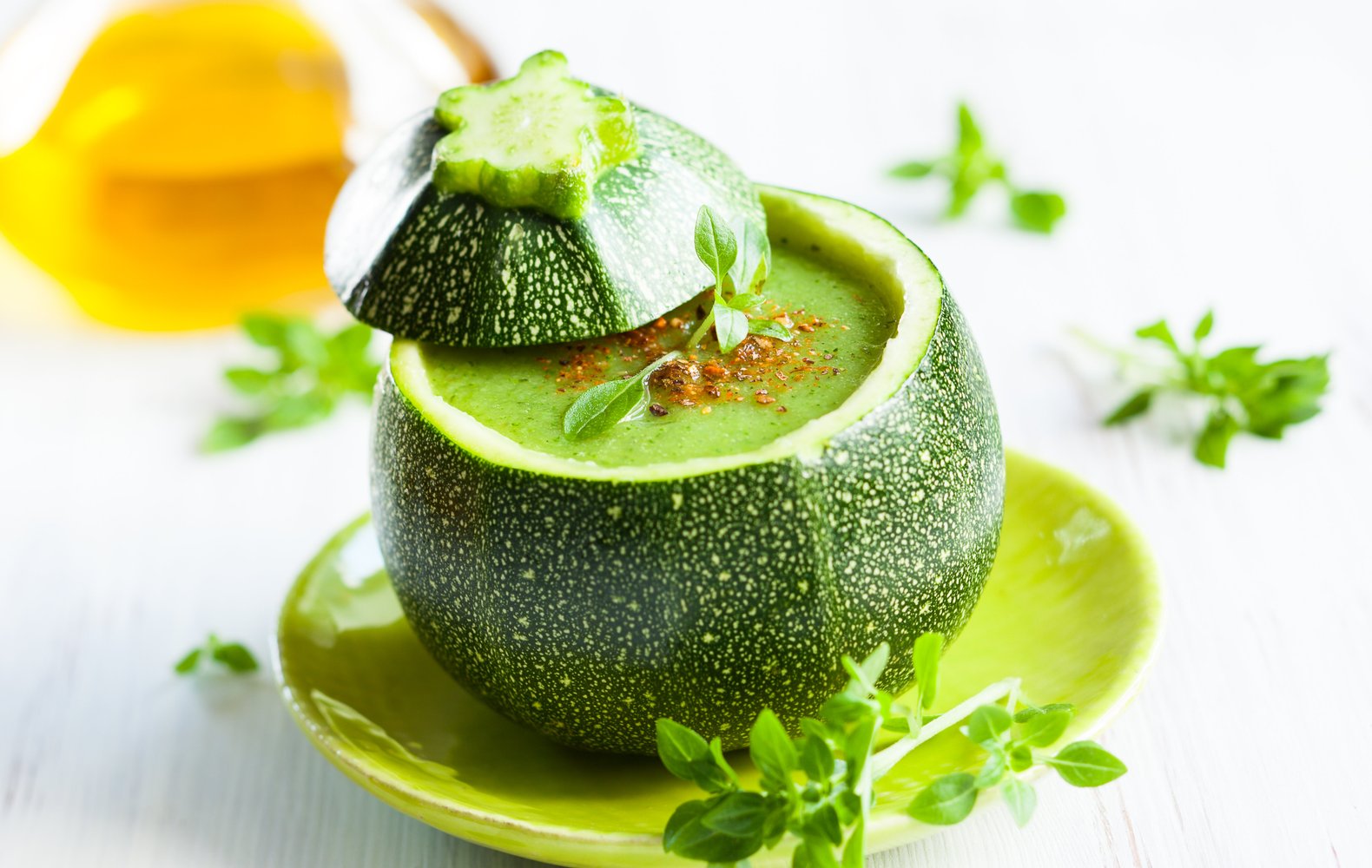 Vellutata di Zucchine e Speck