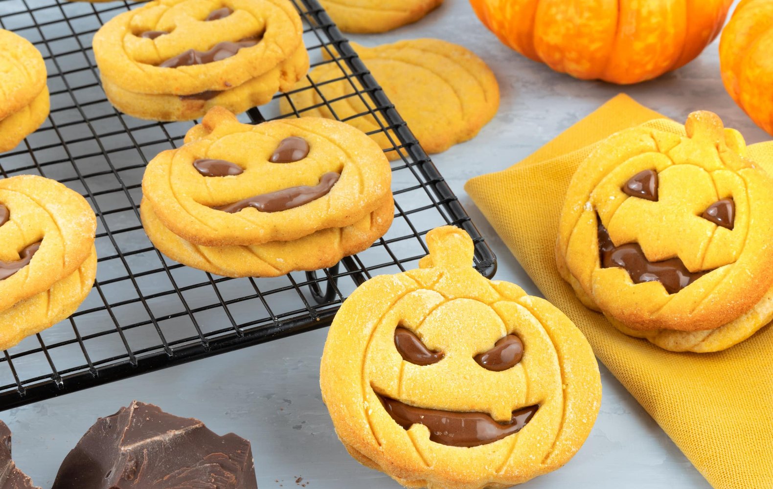 Biscotti di Halloween alla Nutella