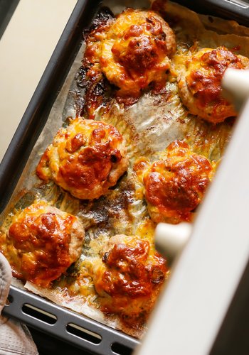 Ricetta Medaglioni di Macinato con Funghi e Formaggio