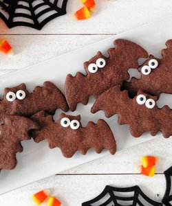 Ricetta Biscotti Pipistrello di Halloween