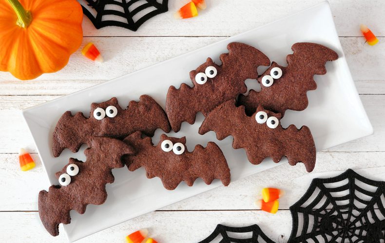 Ricetta Biscotti Pipistrello di Halloween